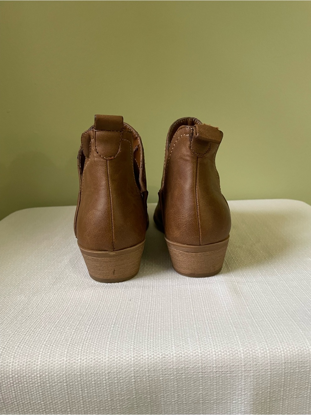 Universal Thread - Brown Ankle Booties - Picture 2 of 4